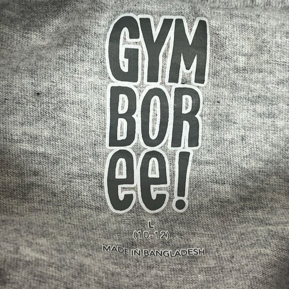 Gymboree Girls Kindness Matters Ruffle Sleeve Tee Gray Size L 10-12 - Picture 9 of 10